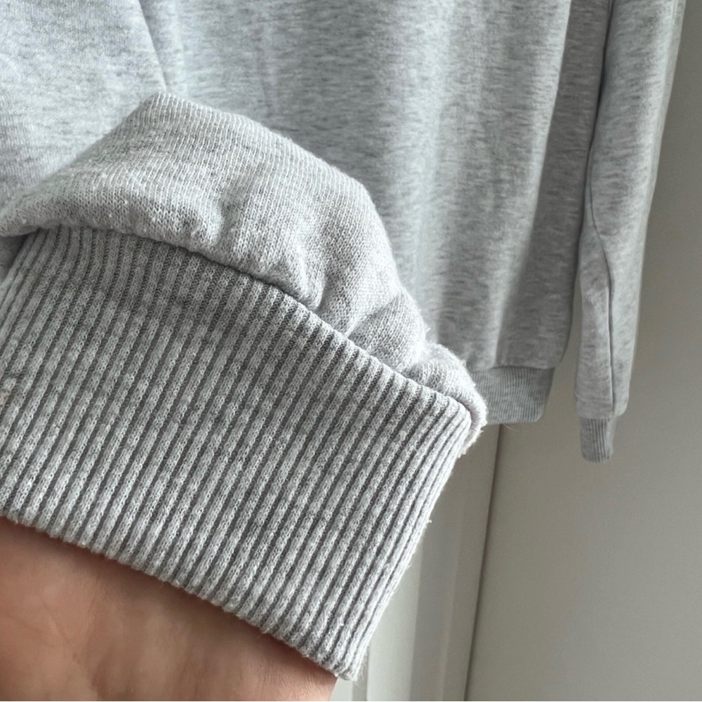 Topshop Light Gray Crewneck Sweatshirt - Picture 7 of 10